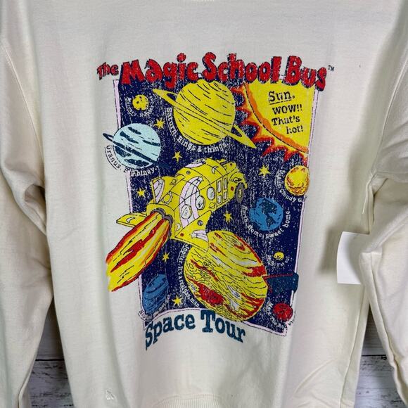 Urban Outfitters Desert Dreamers Magical School Bus Sweatshirt Size XS - Picture 2 of 4
